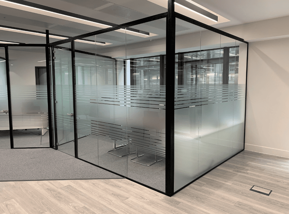 Sustainable partitions | bespoke glass partitions